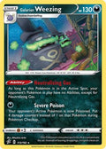 Galarian Weezing 113/192 - SWSH02 Rebel Clash Holofoil