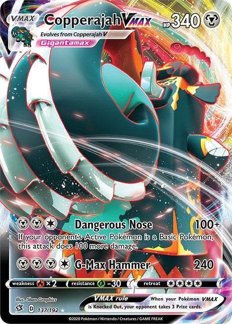 Copperajah VMAX (137/192) (SWSH02: Rebel Clash)