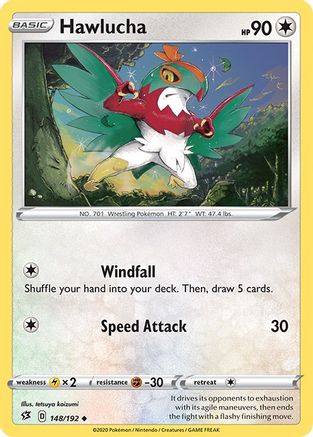 Hawlucha 148/192 - SWSH02 Rebel Clash