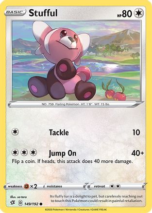 Stufful 149/192 - SWSH02 Rebel Clash