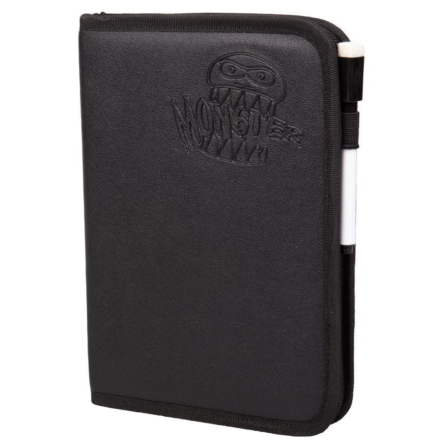 Monster: Deluxe Zipper BK Binder Black (4 Pack)