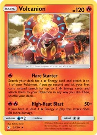 Volcanion 025/214 - Deck Exclusives