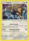 Tauros - 164/236 (#14 Pikachu Stamped) (164/236) (Battle Academy) (BTA)