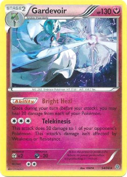 Gardevoir - 54/98 (Cosmos Holo) (054/098) (Blister Exclusives) (BLE)