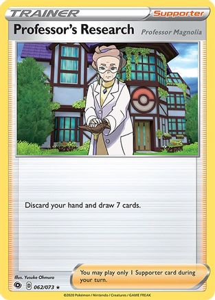 Professor's Research 062/73 - Champions Path Holofoil