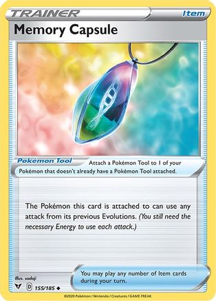 Memory Capsule 155/185 - SWSH04 Vivid Voltage Reverse Holofoil