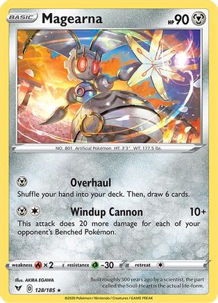 Magearna 128/185 - SWSH04 Vivid Voltage Reverse Holofoil