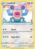 Loudred 136/185 - SWSH04 Vivid Voltage Reverse Holofoil
