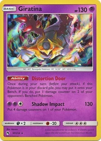 Giratina - 97/214 (Cosmos Holo) (097/214) (Blister Exclusives) (BLE)