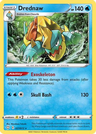 Drednaw 027/072 - Shining Fates