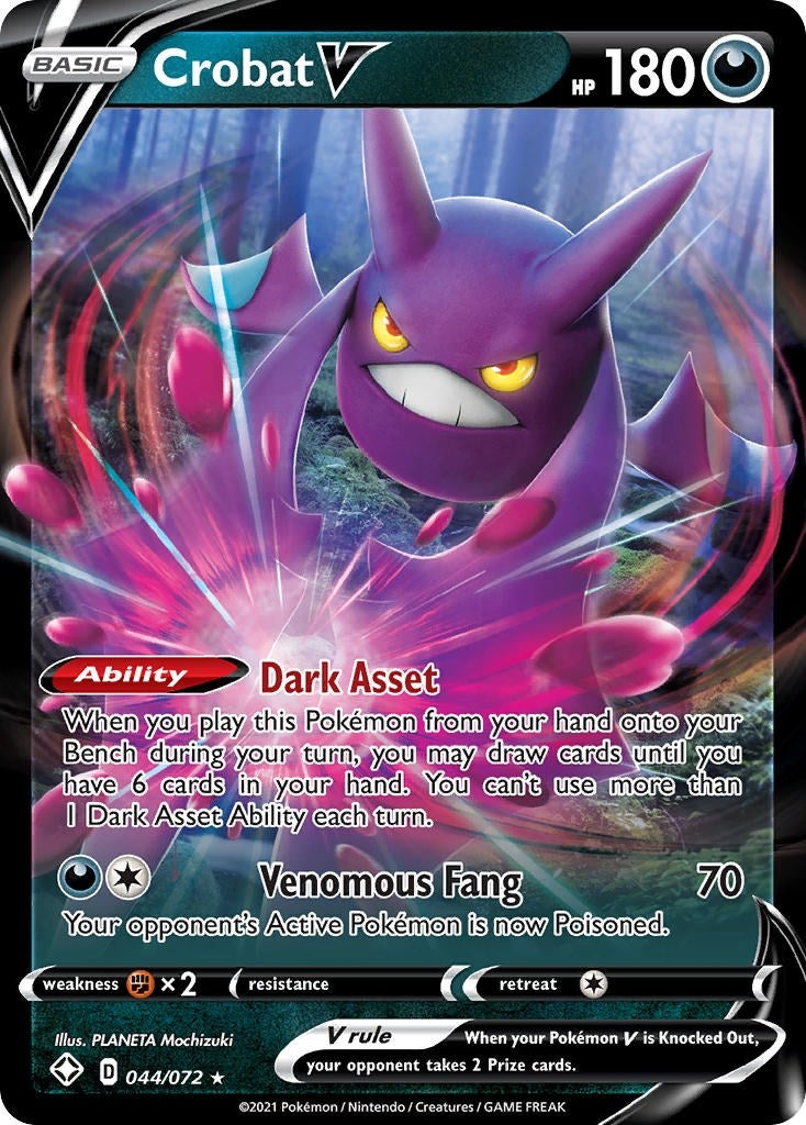 Crobat V (044/072) (Shining Fates) (SHF)