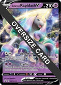Galarian Rapidash V SWSH111 - Jumbo Cards Holofoil