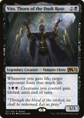 Vito, Thorn of the Dusk Rose (MEDIA-127★) - Core Set 2021 Promos Foil