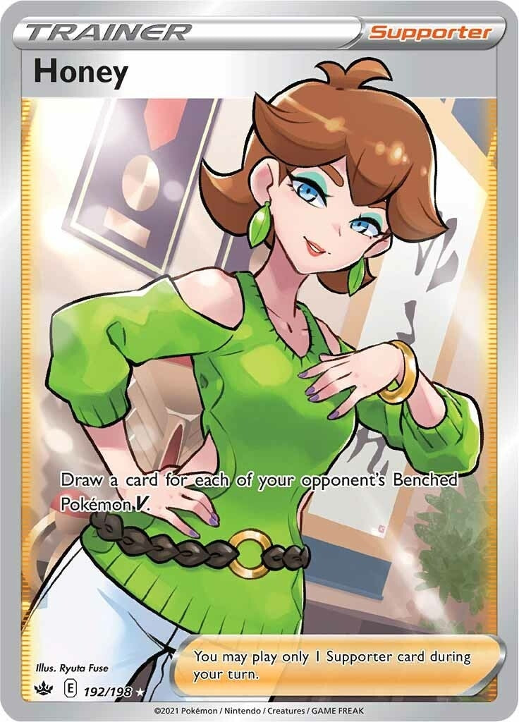 Honey (Full Art) (192/198) (SWSH06: Chilling Reign) (SWSH06)