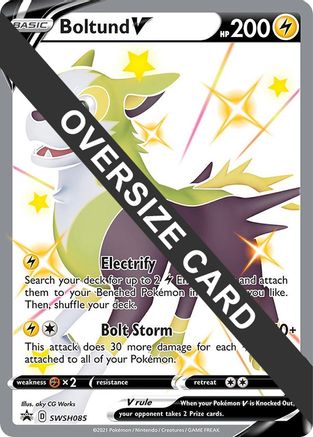 Boltund V SWSH085 - Jumbo Cards Holofoil