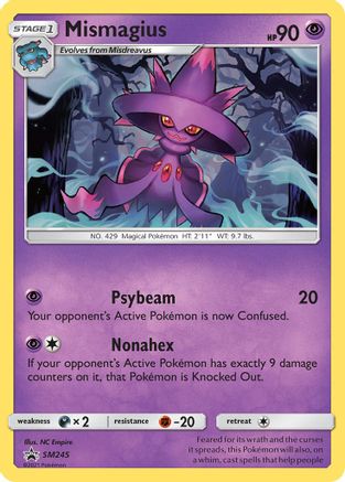 Mismagius SM245 - SM Promos