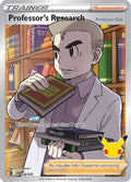 Professor's Research (Full Art) 024/025 - Celebrations Holofoil