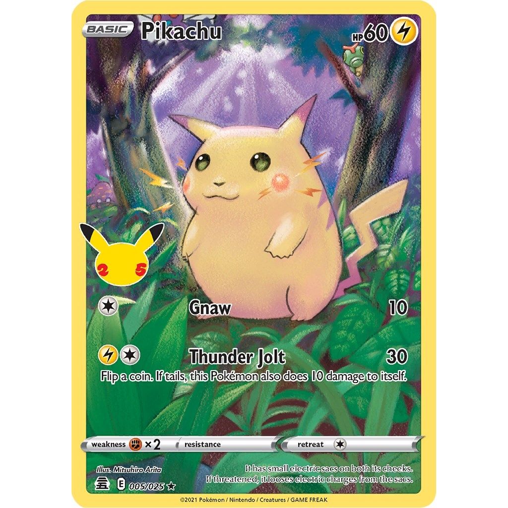Pikachu (005/025) (Celebrations)