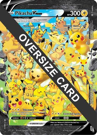 PikachuV-UNION  - Jumbo Cards Holofoil