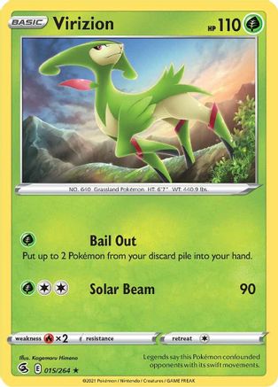 Virizion 015/264 - SWSH08 Fusion Strike