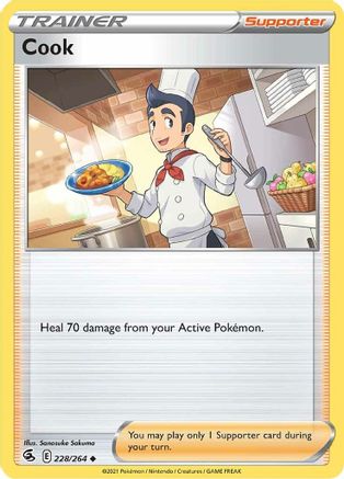 Cook 228/264 - SWSH08 Fusion Strike
