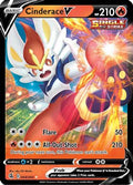 Cinderace V 044/264 - SWSH08 Fusion Strike Holofoil