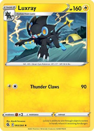 Luxray 093/264 - SWSH08 Fusion Strike