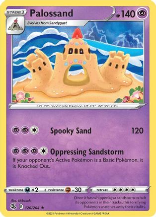Palossand 126/264 - SWSH08 Fusion Strike