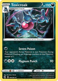 Toxicroak 166/264 - SWSH08 Fusion Strike Reverse Holofoil