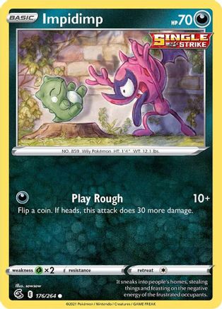 Impidimp 176/264 - SWSH08 Fusion Strike