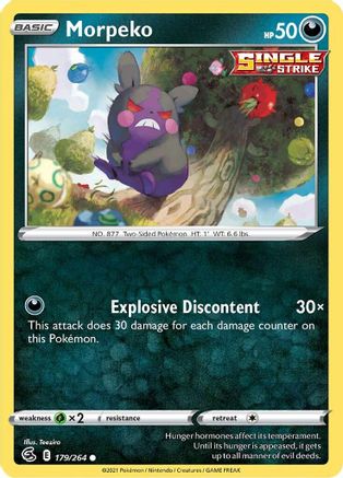 Morpeko 179/264 - SWSH08 Fusion Strike