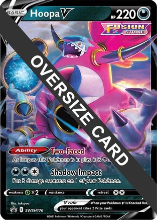 Hoopa V SWSH176 - Jumbo Cards Holofoil