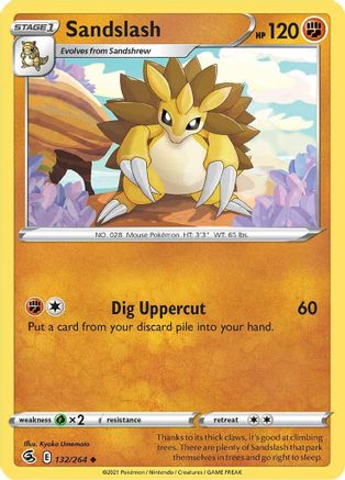 Sandslash 132/264 - SWSH08 Fusion Strike