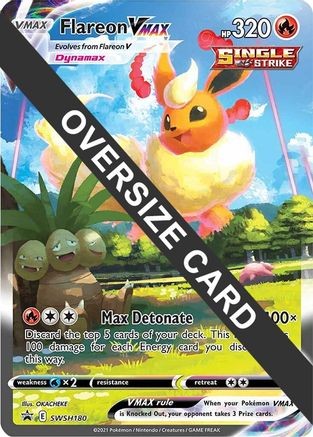 Flareon VMAX SWSH180 - Jumbo Cards Holofoil