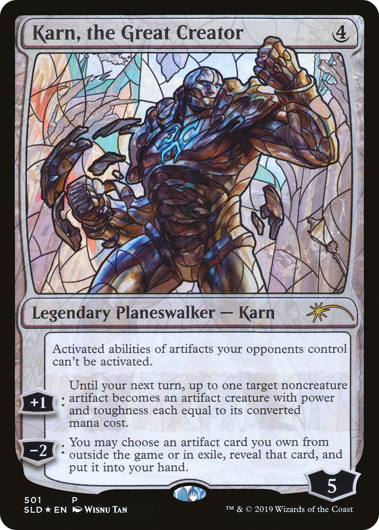 Karn, the Great Creator (SLD-501) - Secret Lair Drop Foil