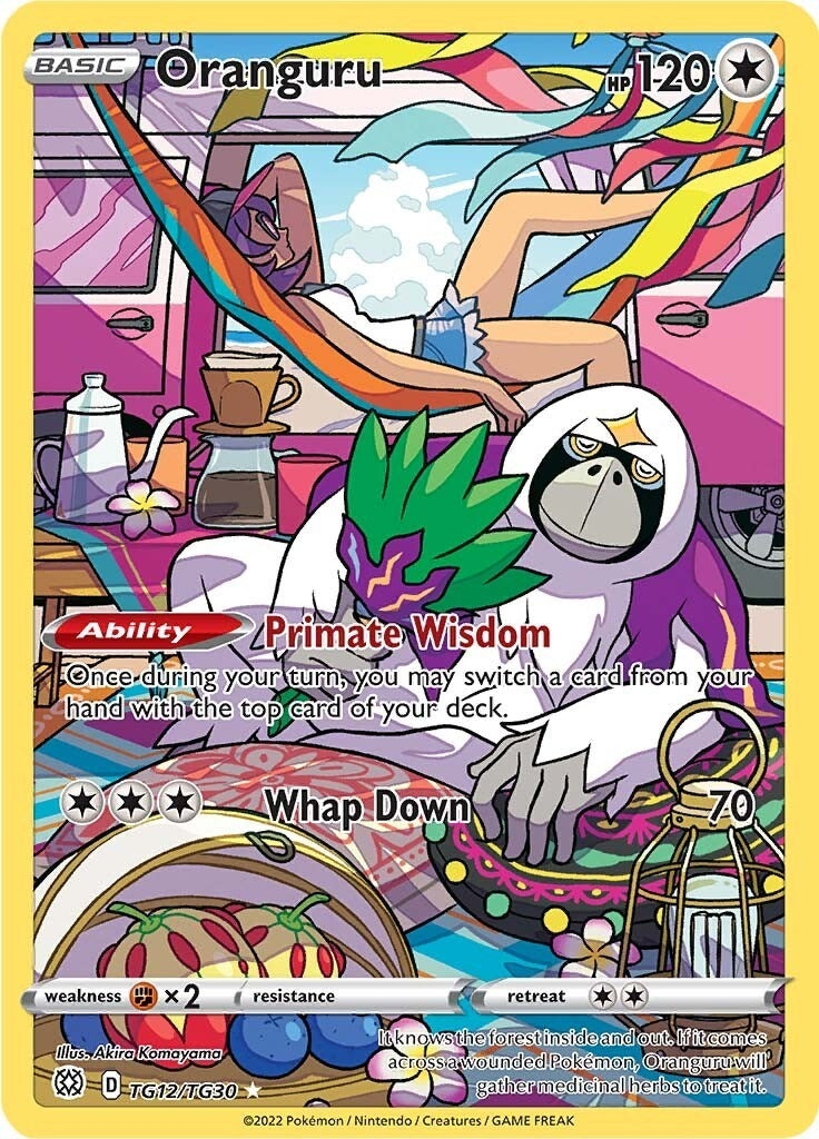 Oranguru (TG12/TG30) (SWSH09: Brilliant Stars Trainer Gallery)