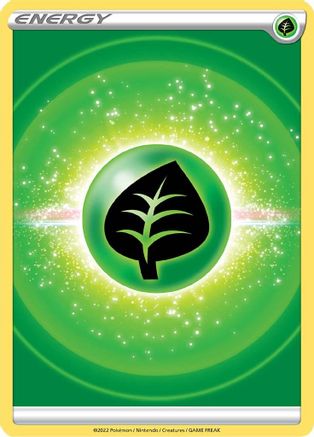 GrassEnergy (2022 Unnumbered)  - SWSH09 Brilliant Stars Reverse Holofoil