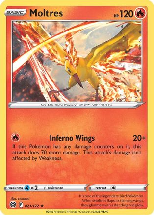 Moltres 021/172 - Deck Exclusives