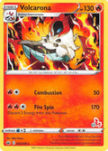 Volcarona - 024/198 (#27 Cinderace Stamped) (024/198) (Battle Academy 2022) (BA22)