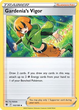Gardenia's Vigor 143/189 - SWSH10 Astral Radiance