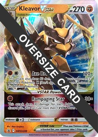 Kleavor VSTAR SWSH249 - Jumbo Cards Holofoil