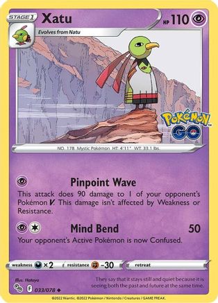 Xatu 033/078 - Pokemon GO