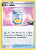 Egg Incubator 066/078 - Pokemon GO Reverse Holofoil