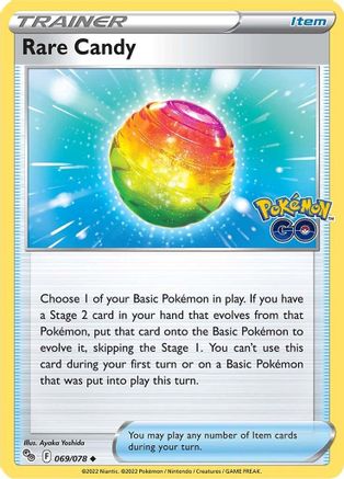 Rare Candy 069/078 - Pokemon GO