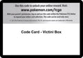 Code Card - Victini Box (Black and White) (BLW)