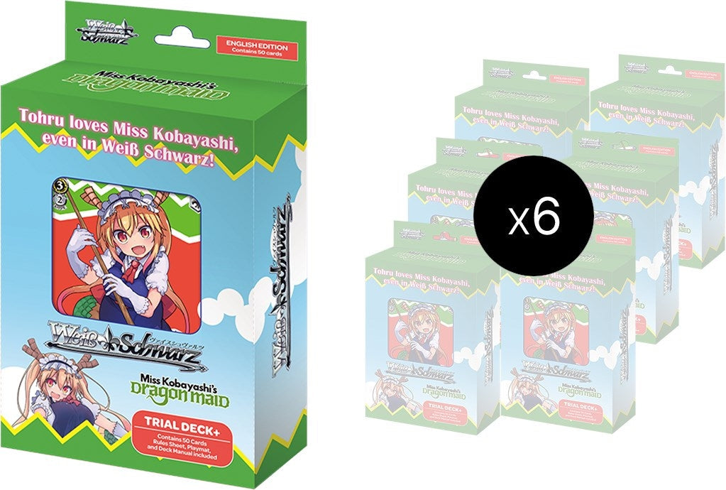 Miss Kobayashi's Dragon Maid Trial Deck+ Display