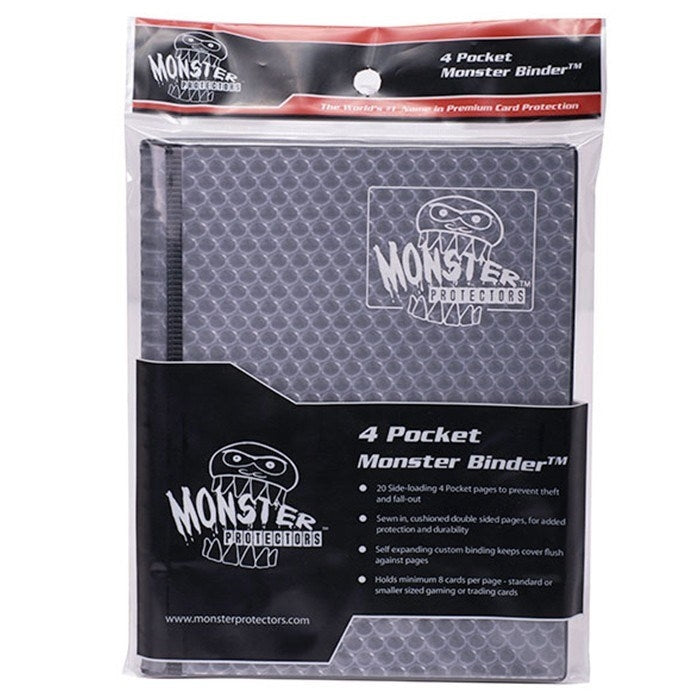Binder - 4-Pocket Side-Loading Holofoil - Black