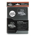 Binder - 4-Pocket SIde-Loading Matte Black Album with White Pages