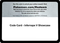 Code Card - Infernape V Showcase (Miscellaneous Cards & Products) (MCAP)