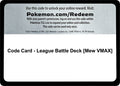 Code Card - League Battle Deck [Mew VMAX] (Miscellaneous Cards & Products) (MCAP)